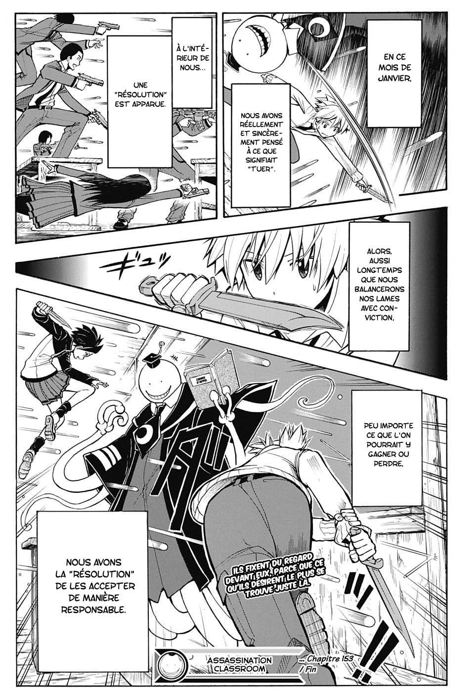 lecture en ligne Assassination Classroom 153 page 19