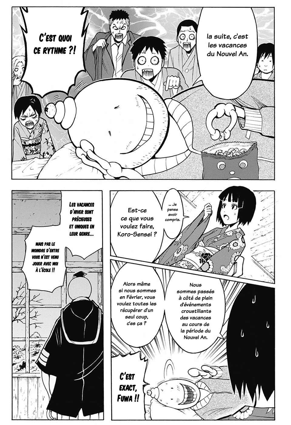 Lecture en ligne Assassination Classroom 154 page 6