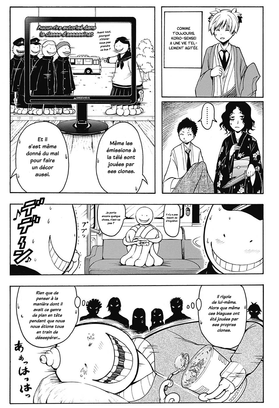 Lecture en ligne Assassination Classroom 154 page 8