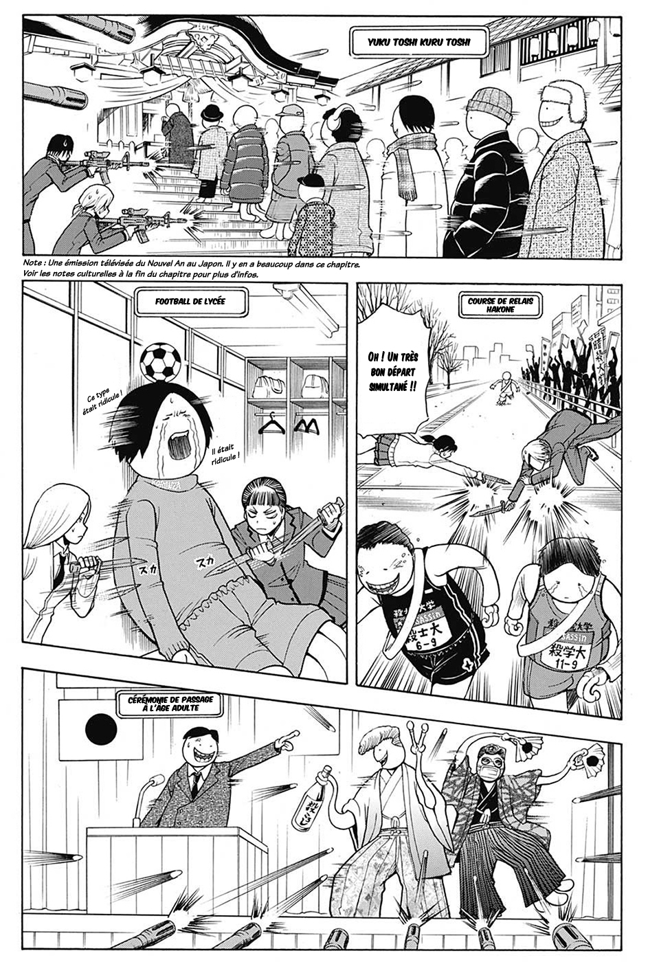 Lecture en ligne Assassination Classroom 154 page 10