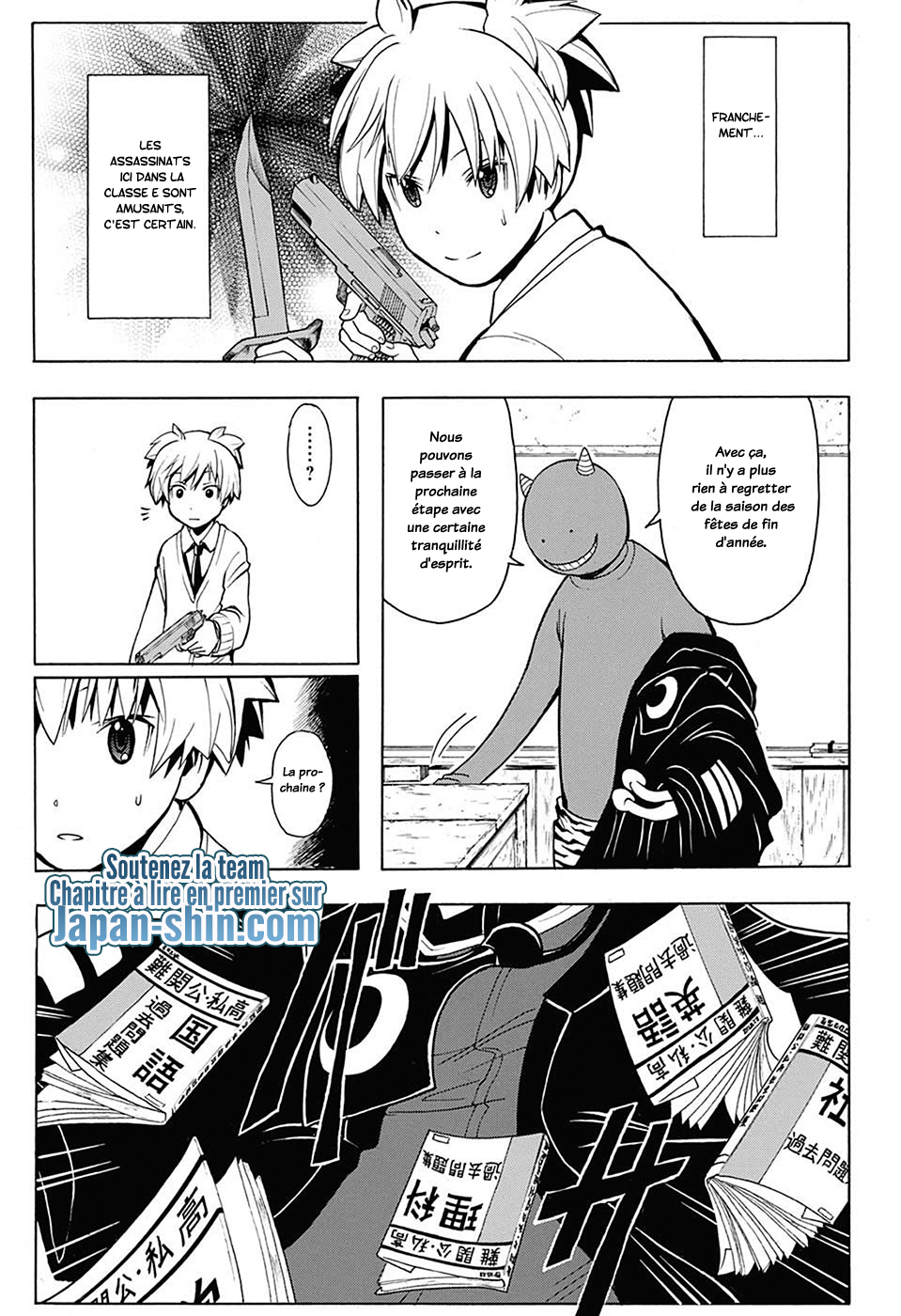 Lecture en ligne Assassination Classroom 154 page 12