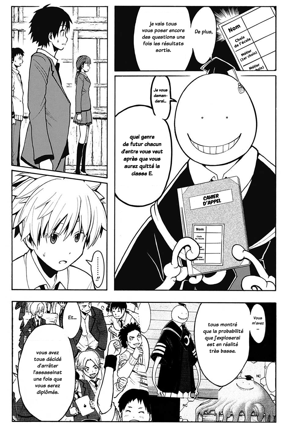 Lecture en ligne Assassination Classroom 154 page 14