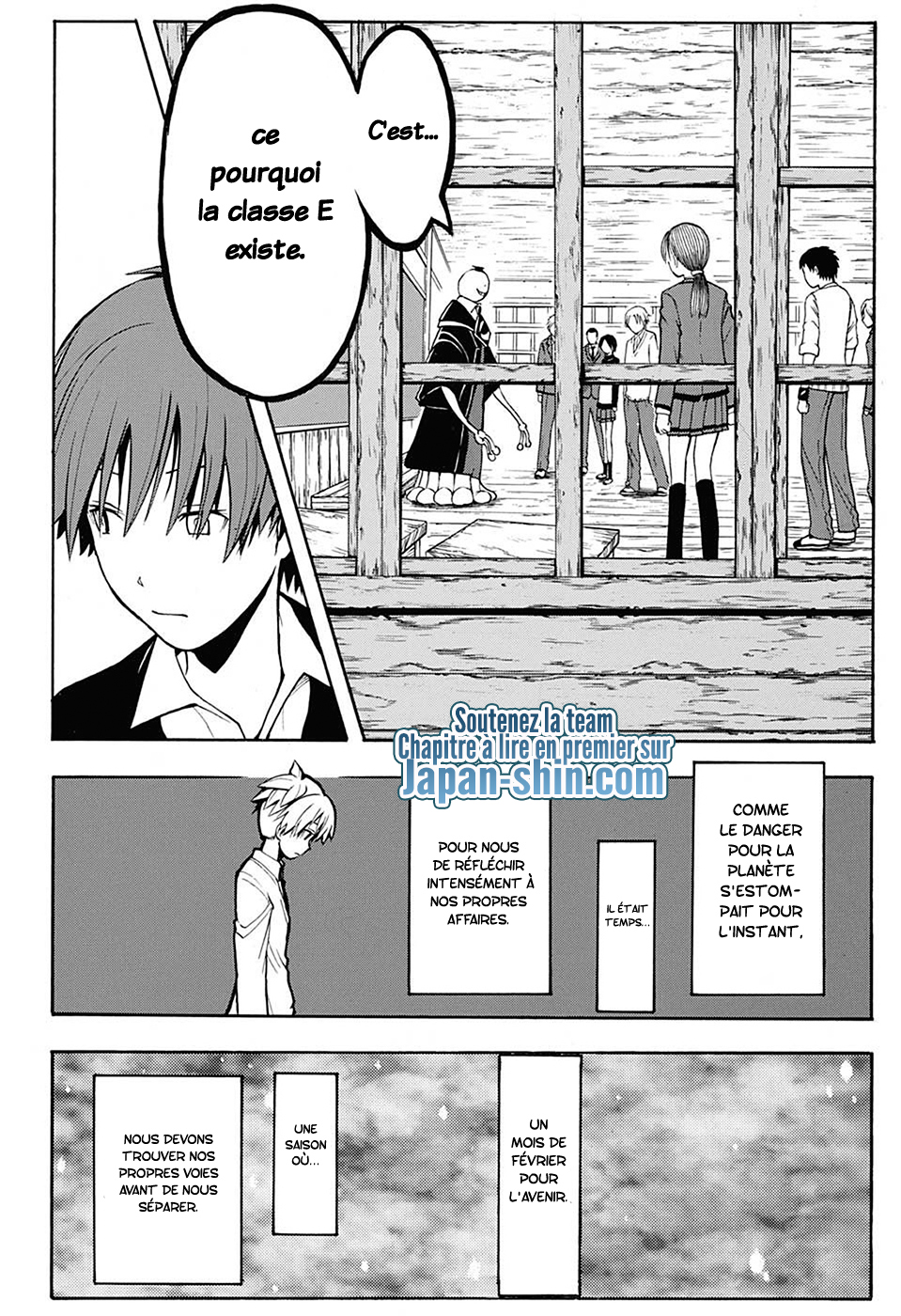 Lecture en ligne Assassination Classroom 154 page 17
