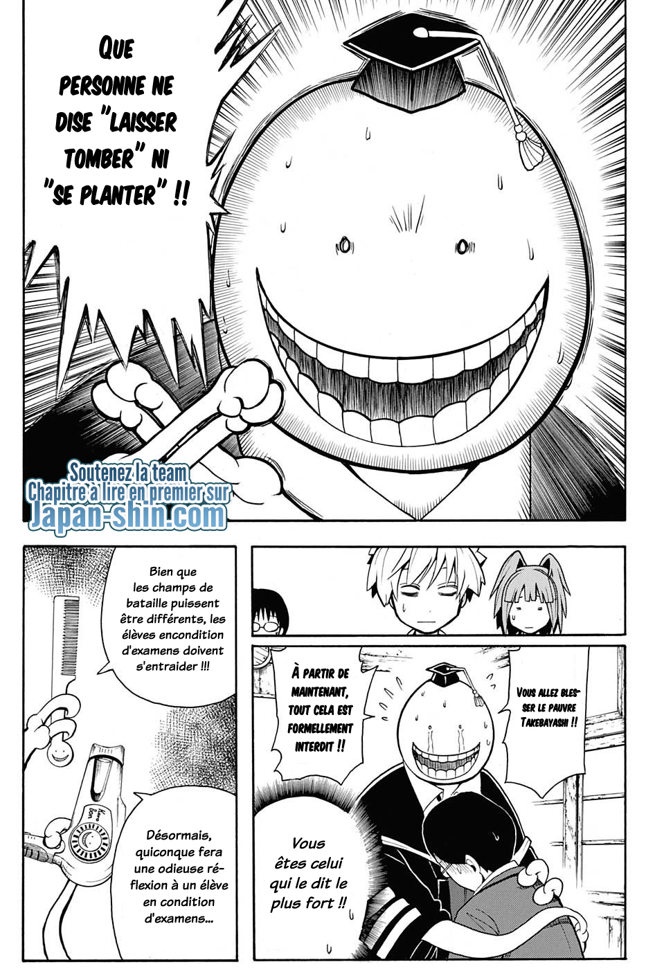 Lecture en ligne Assassination Classroom 156 page 5