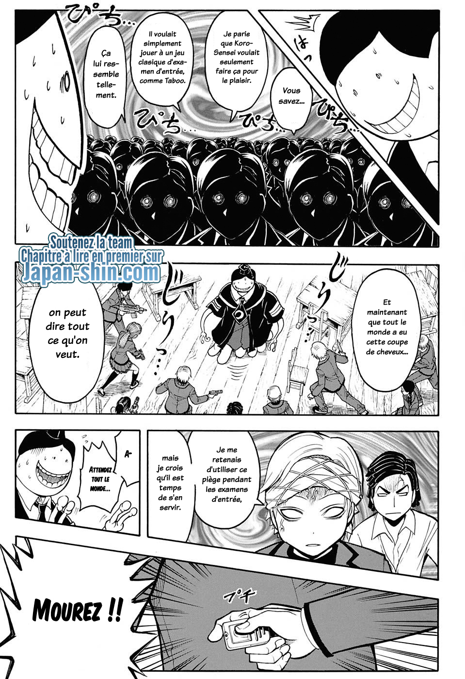 Lecture en ligne Assassination Classroom 156 page 11
