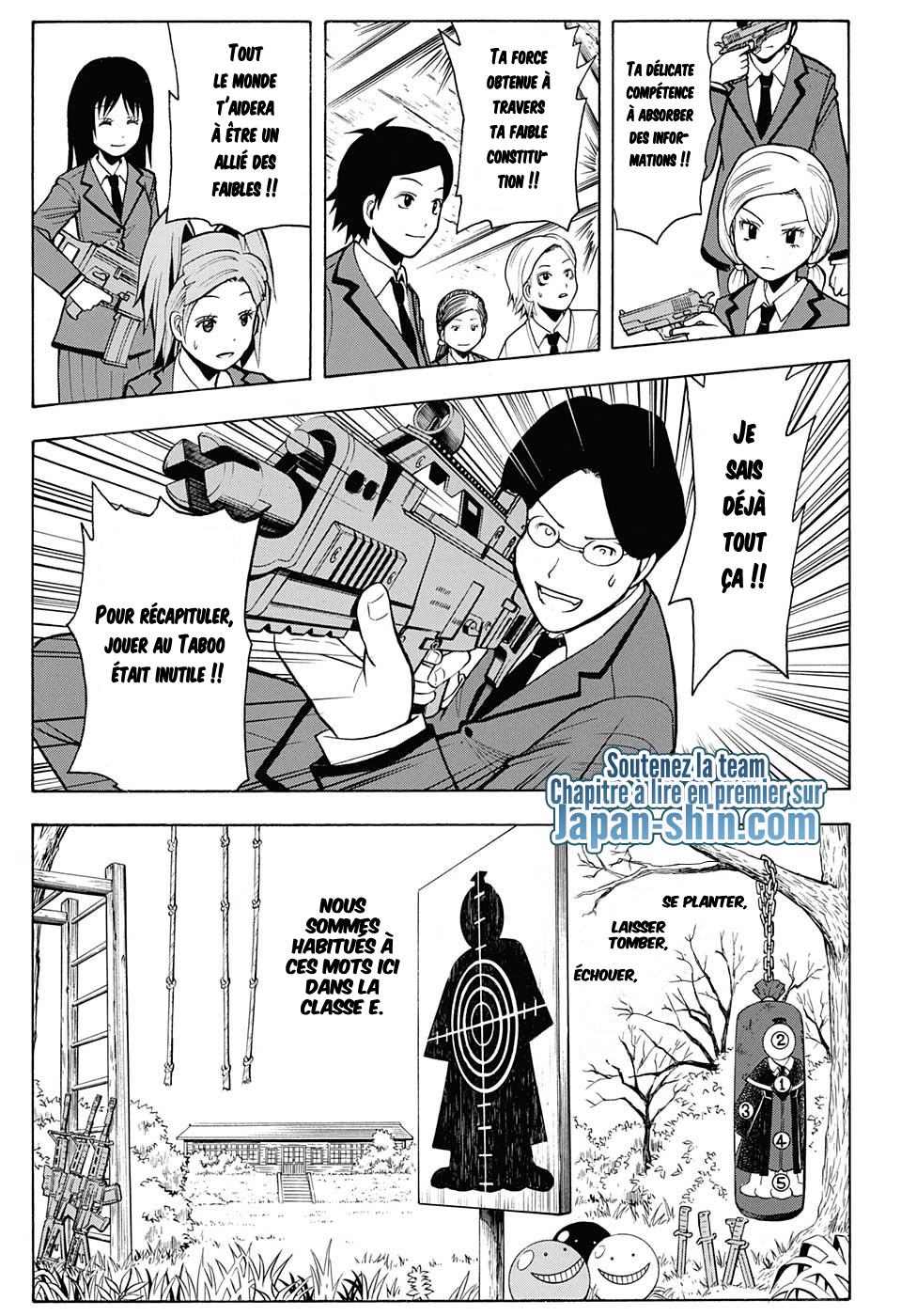 Lecture en ligne Assassination Classroom 156 page 15