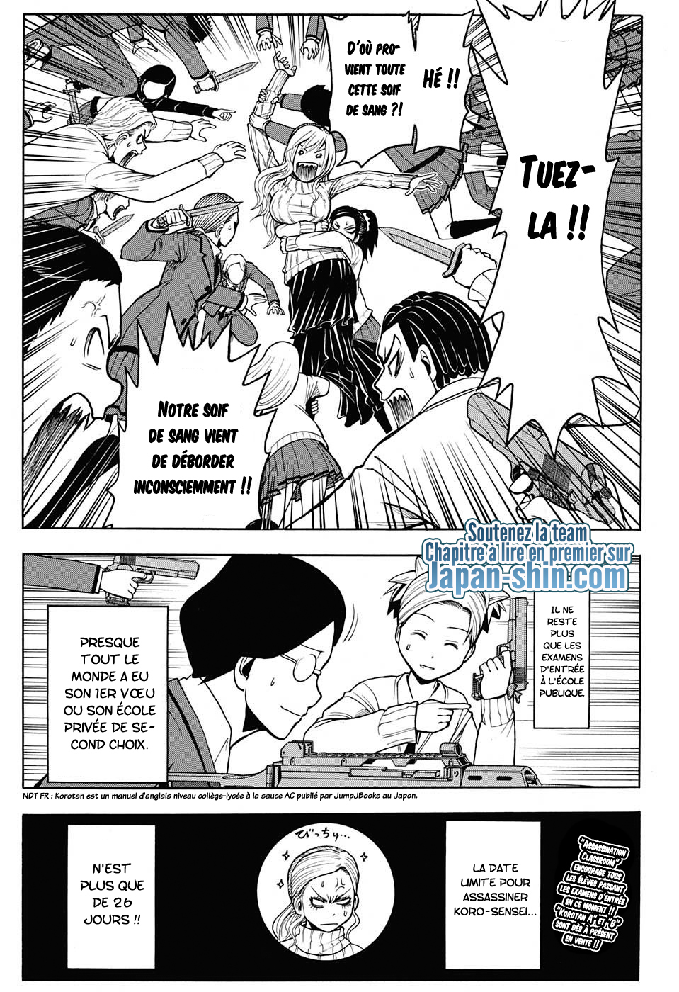 lecture en ligne Assassination Classroom 156 page 19