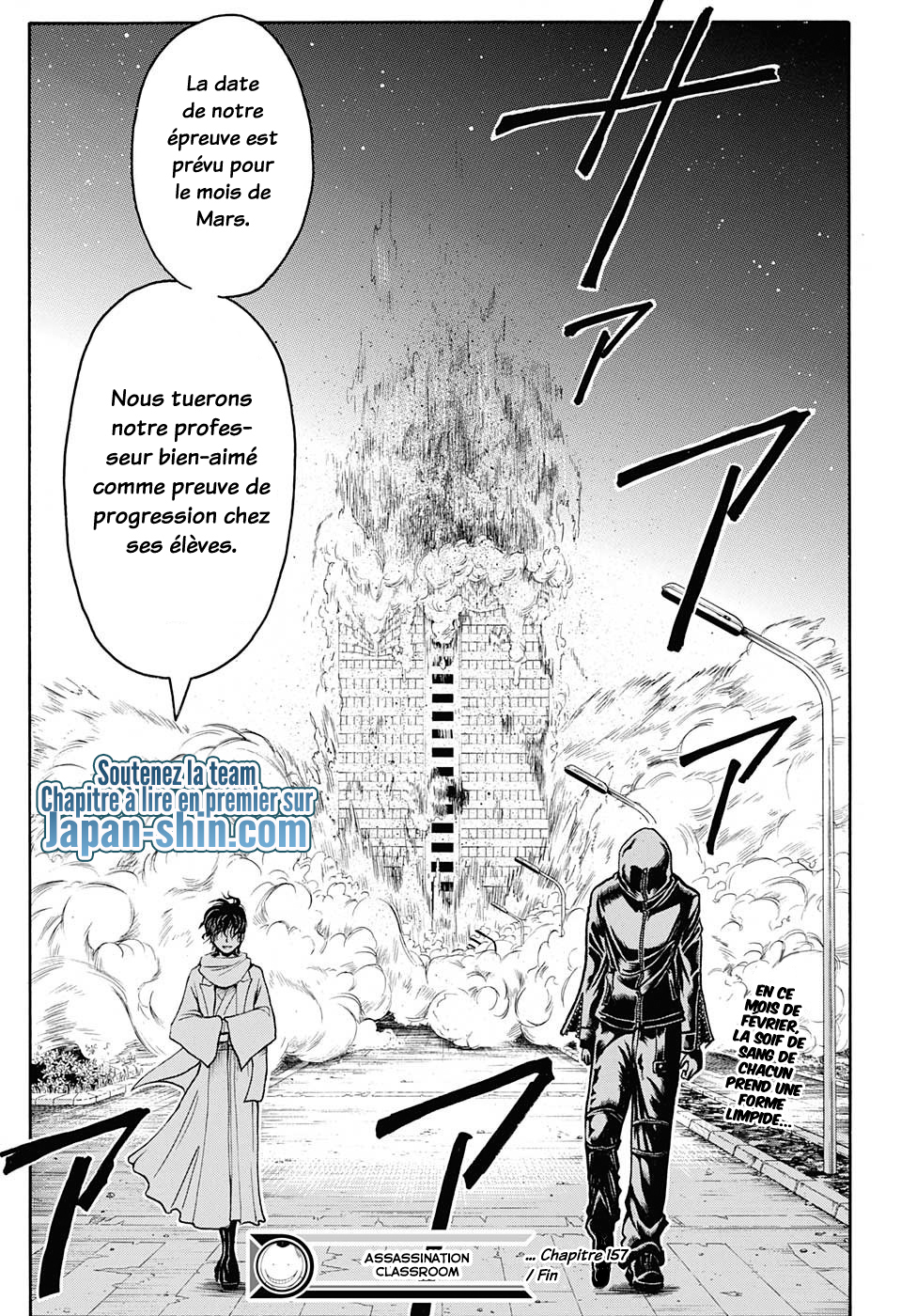 lecture en ligne Assassination Classroom 157 page 19