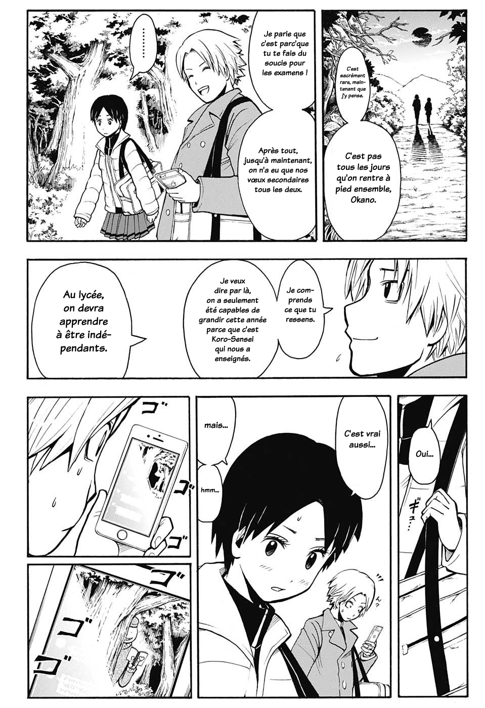 Lecture en ligne Assassination Classroom 158 page 2