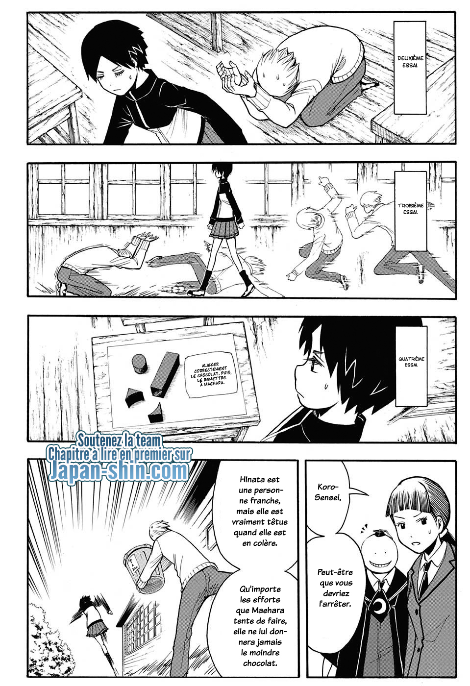 Lecture en ligne Assassination Classroom 158 page 12
