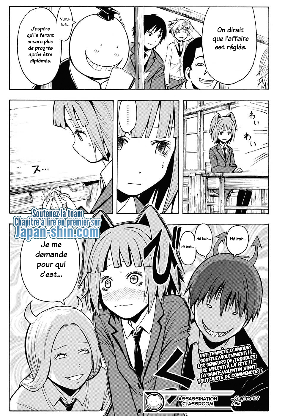 lecture en ligne Assassination Classroom 158 page 19