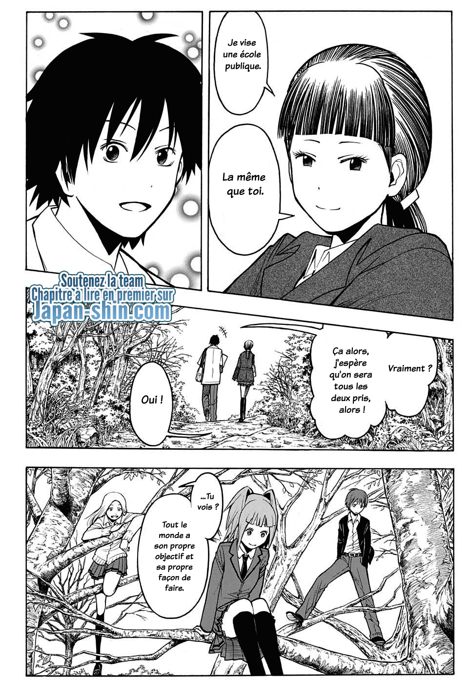 Lecture en ligne Assassination Classroom 159 page 8