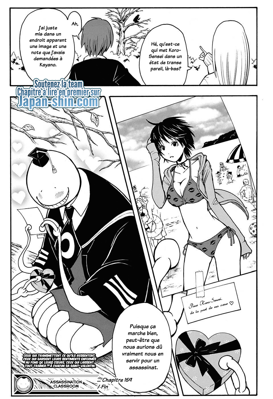 lecture en ligne Assassination Classroom 159 page 19