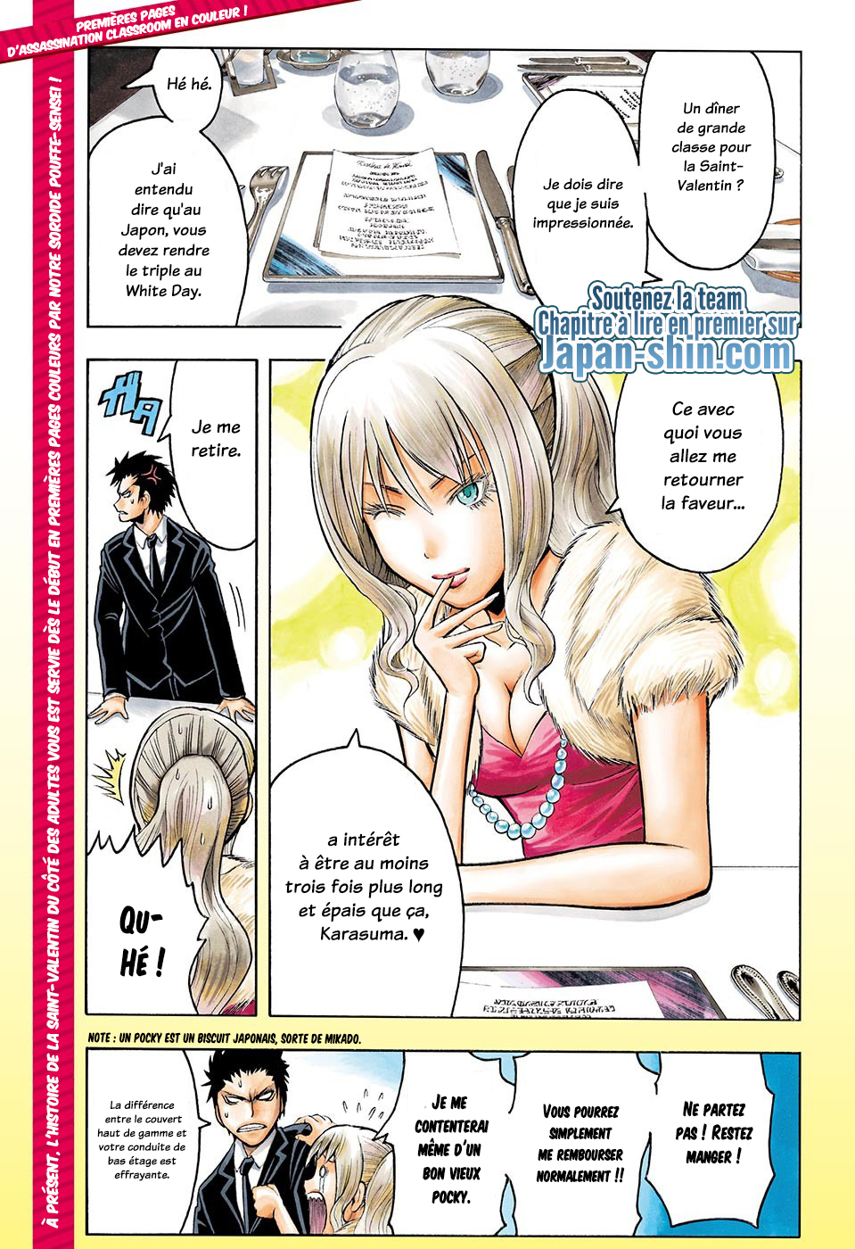 Lecture en ligne Assassination Classroom 160 page 2
