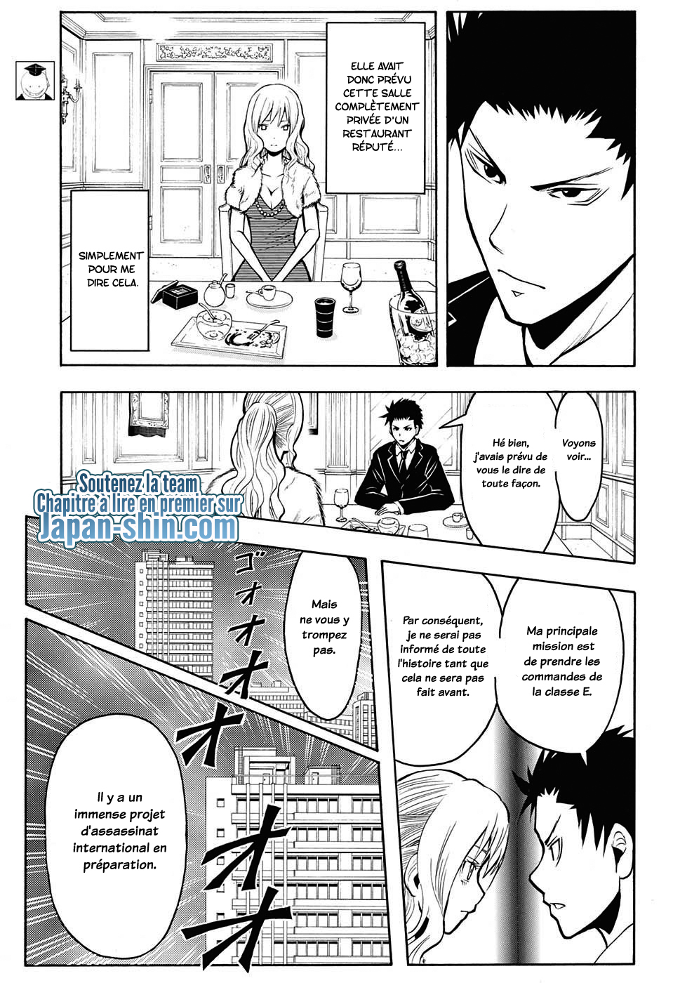 Lecture en ligne Assassination Classroom 160 page 6