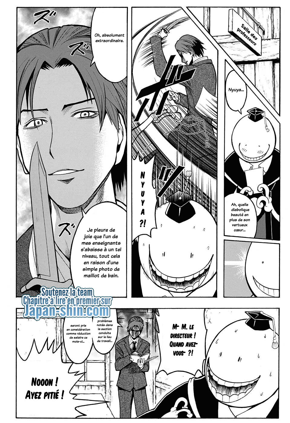 Lecture en ligne Assassination Classroom 160 page 9