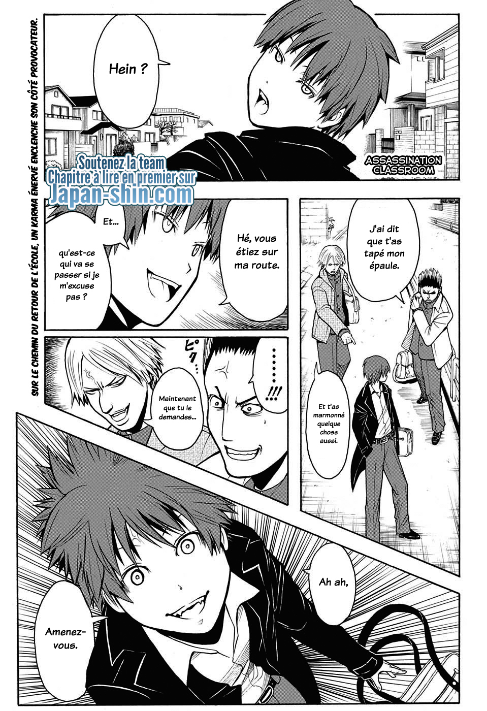 Lecture en ligne Assassination Classroom 161 page 1