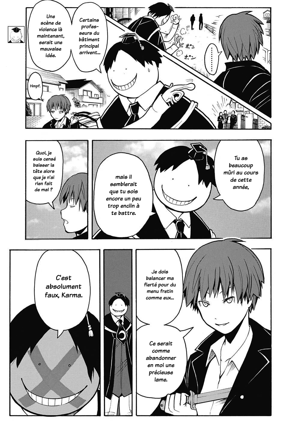 Lecture en ligne Assassination Classroom 161 page 3