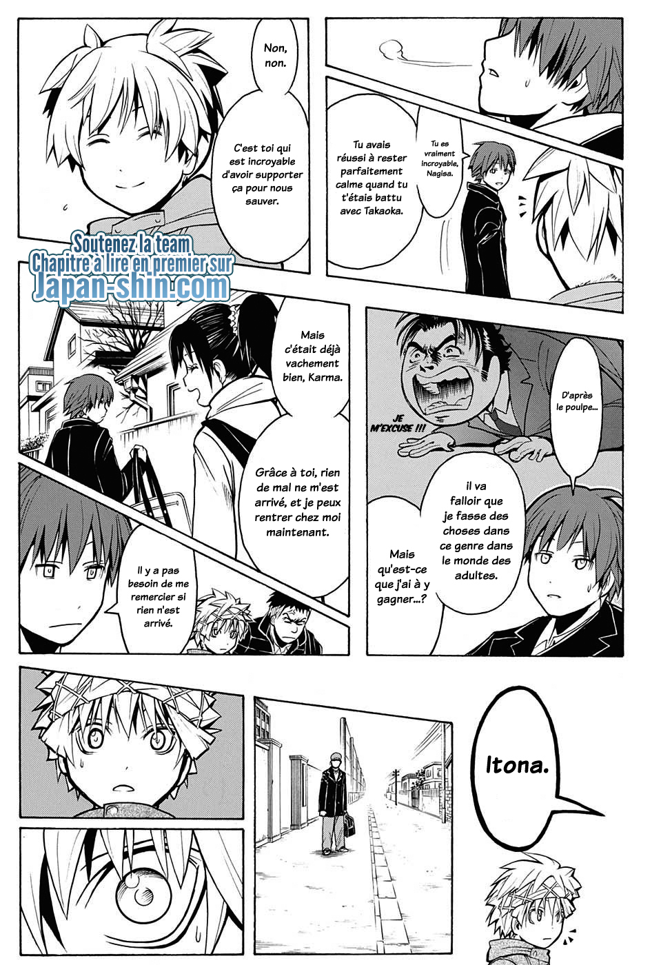 Lecture en ligne Assassination Classroom 161 page 17