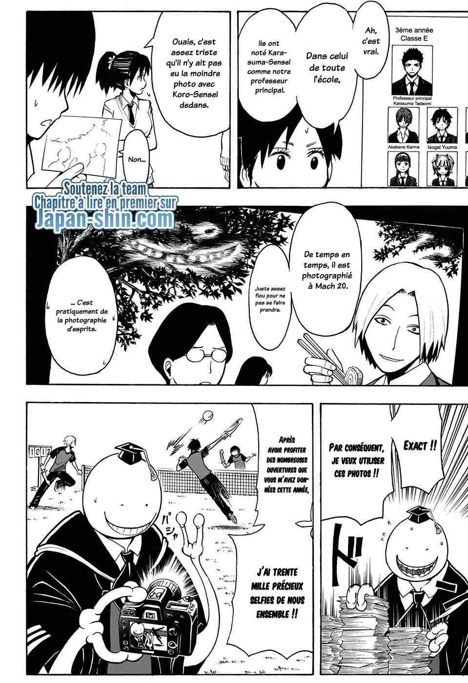 Lecture en ligne Assassination Classroom 162 page 4