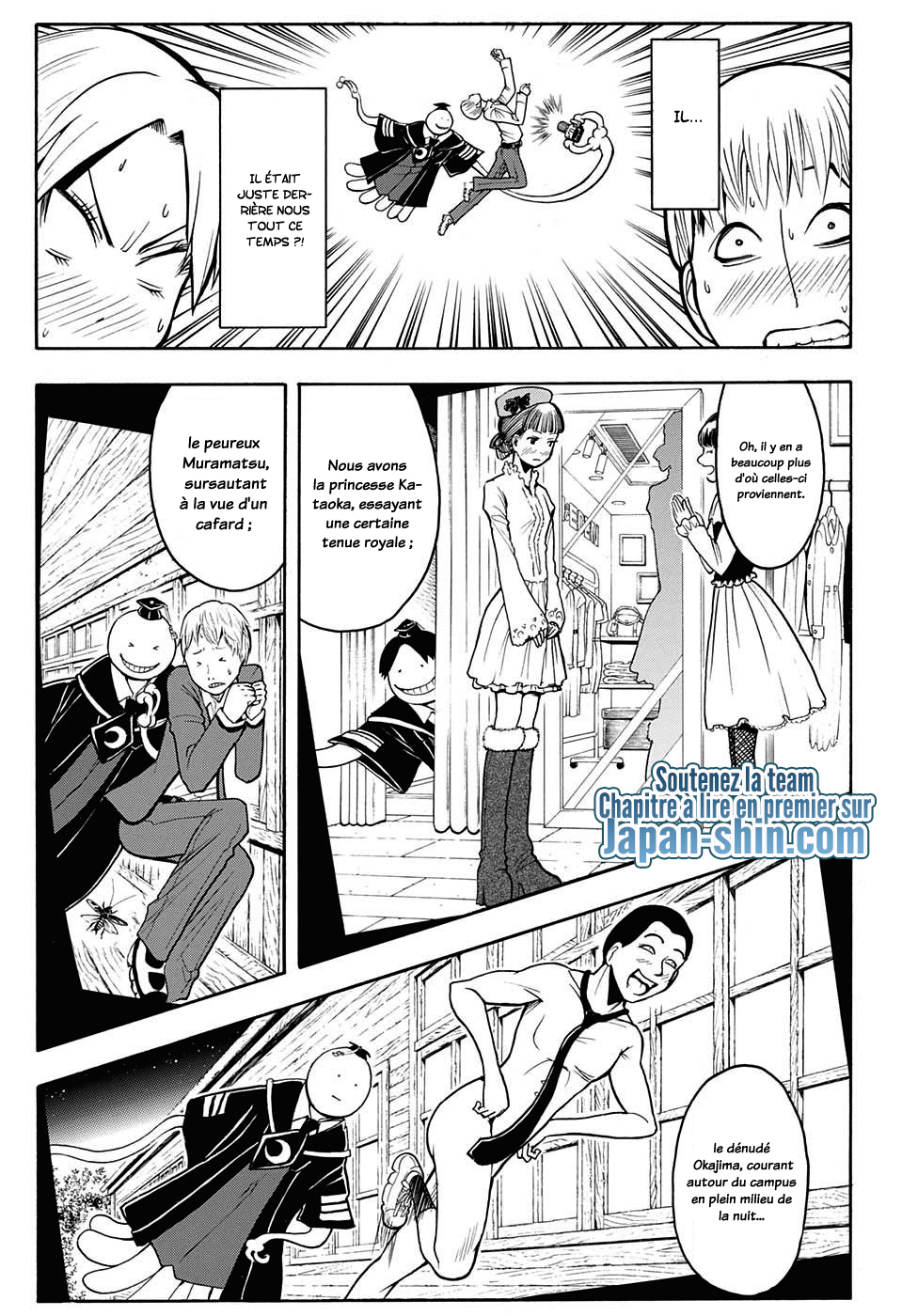 Lecture en ligne Assassination Classroom 162 page 7