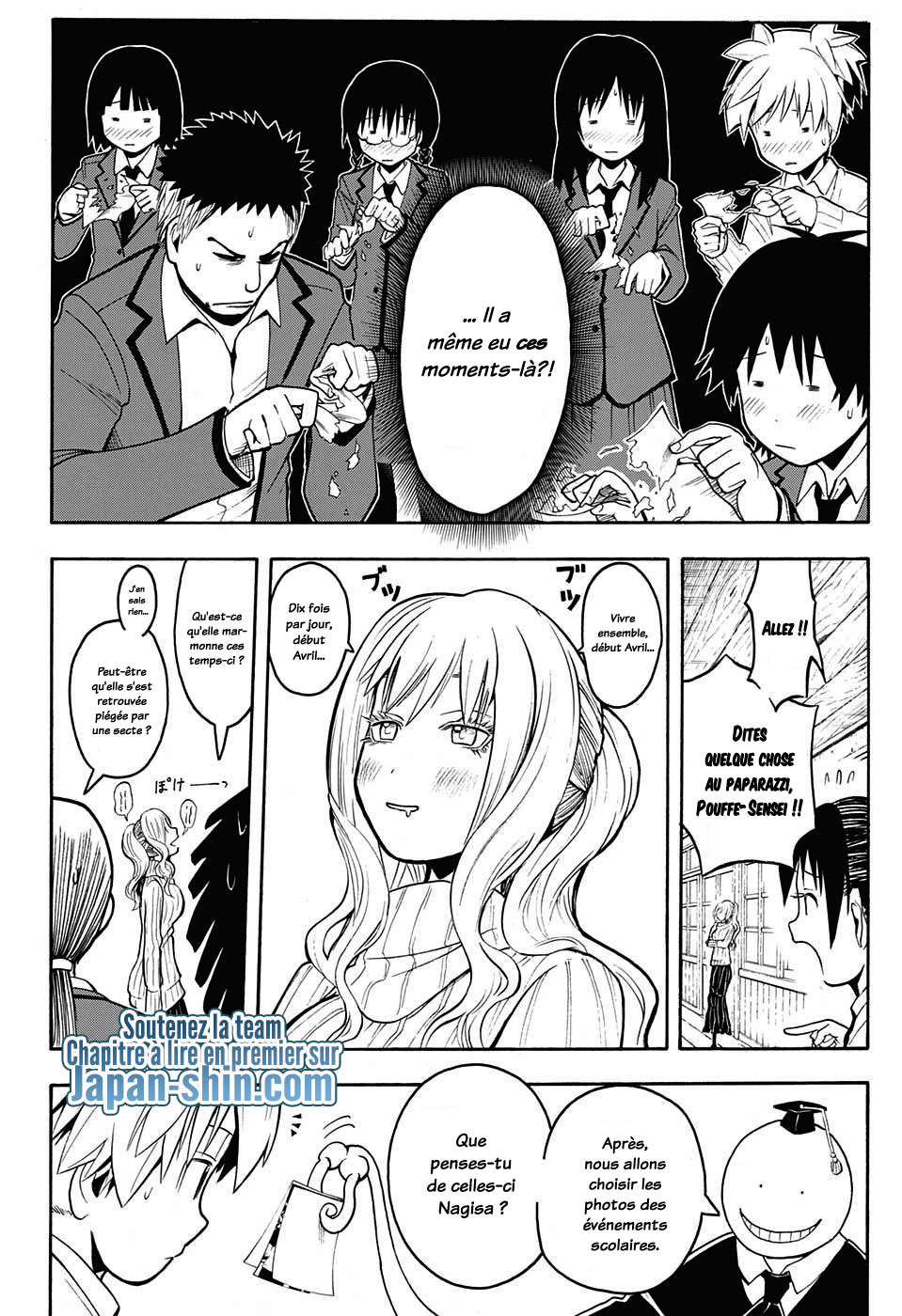 Lecture en ligne Assassination Classroom 162 page 10