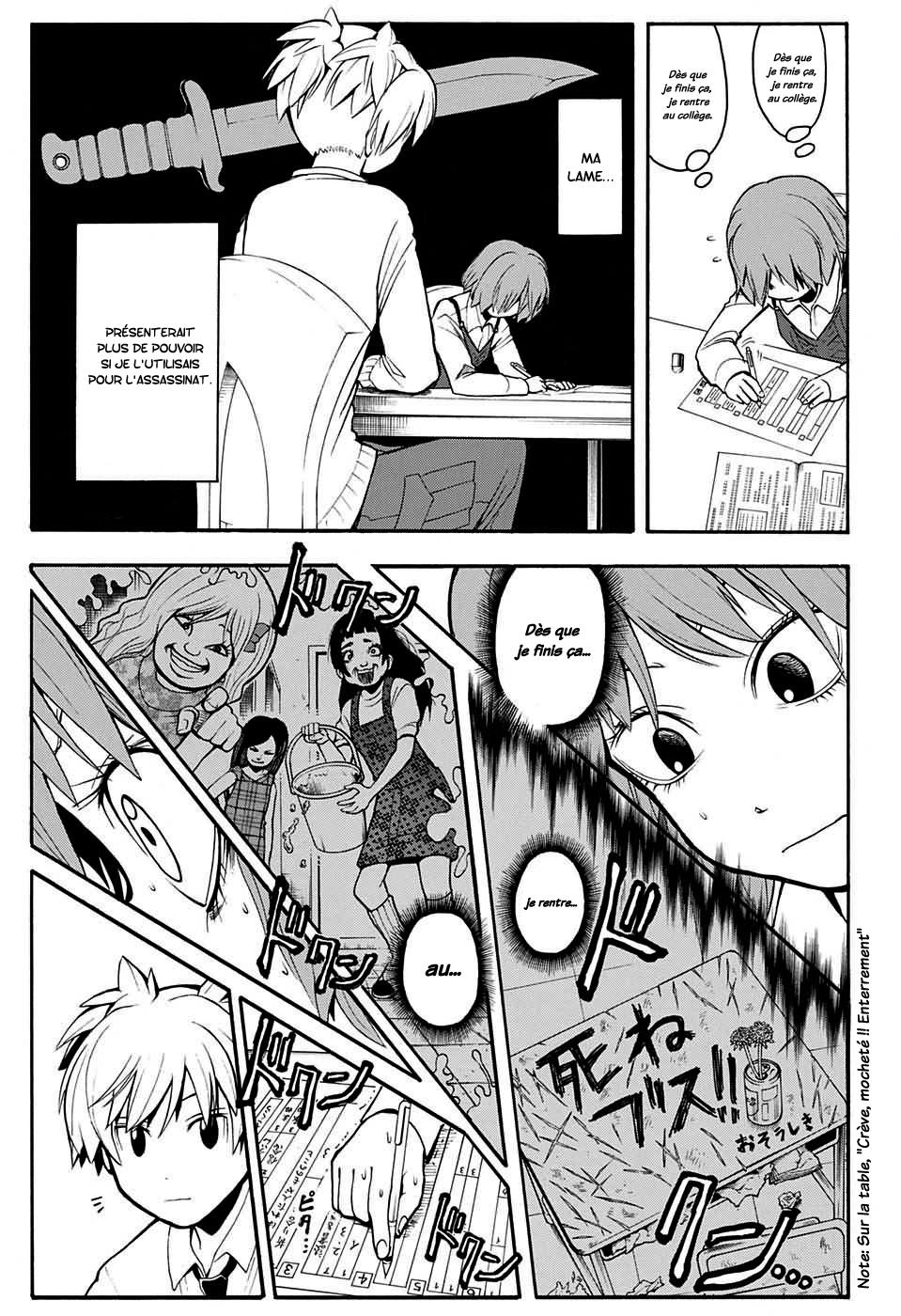 Lecture en ligne Assassination Classroom 163 page 5