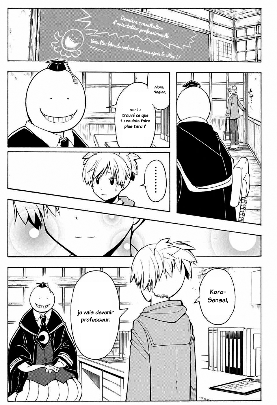 Lecture en ligne Assassination Classroom 163 page 9