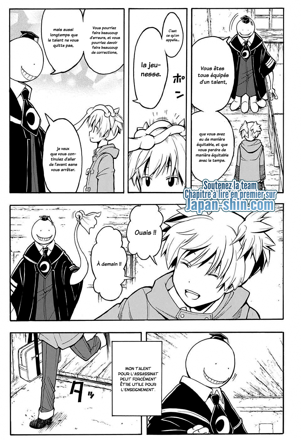 Lecture en ligne Assassination Classroom 163 page 11