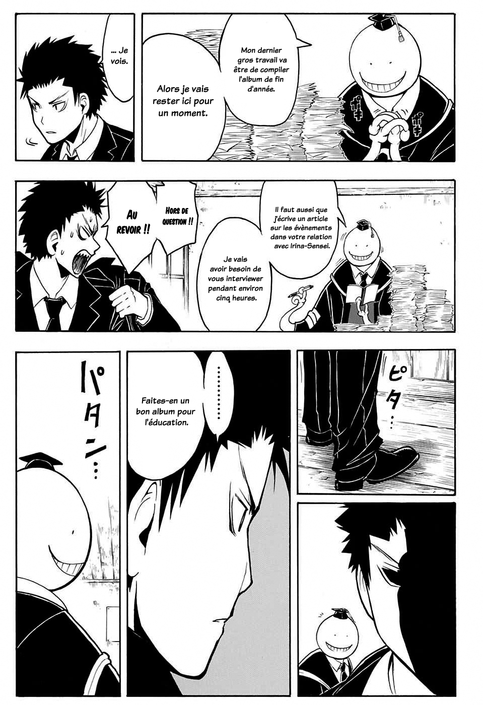 Lecture en ligne Assassination Classroom 163 page 13