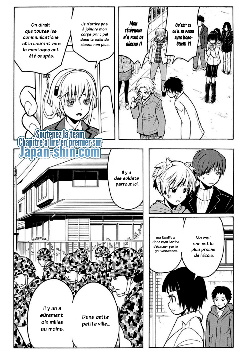 Lecture en ligne Assassination Classroom 164 page 12