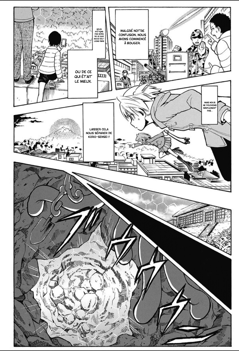 Lecture en ligne Assassination Classroom 165 page 8