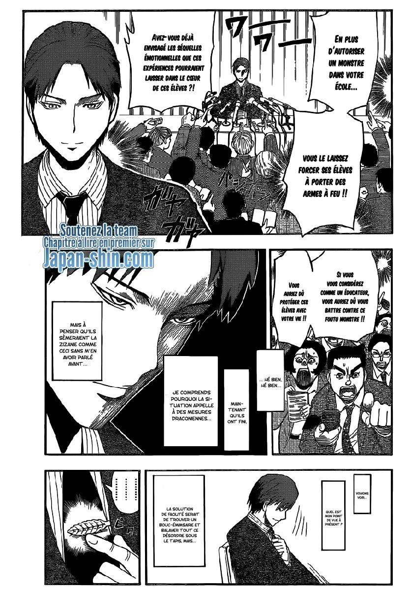 Lecture en ligne Assassination Classroom 166 page 4