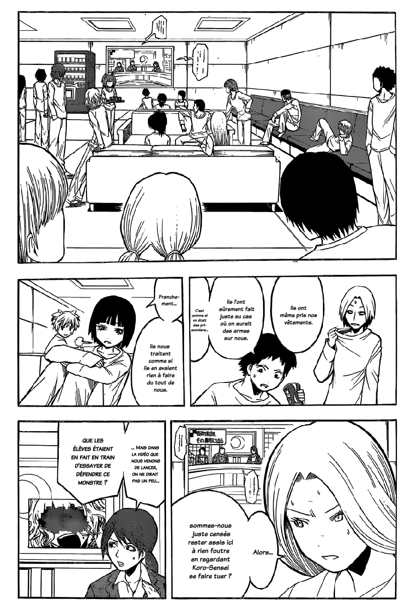 Lecture en ligne Assassination Classroom 166 page 7