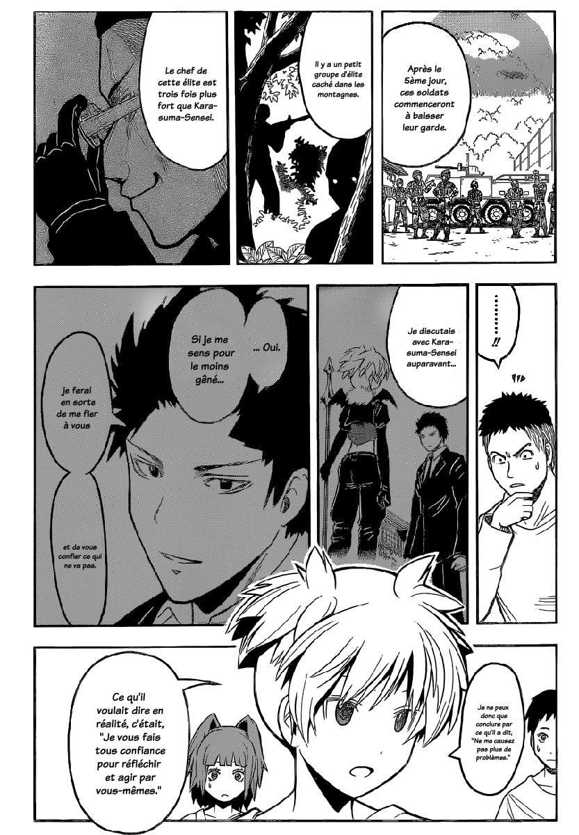 Lecture en ligne Assassination Classroom 166 page 17