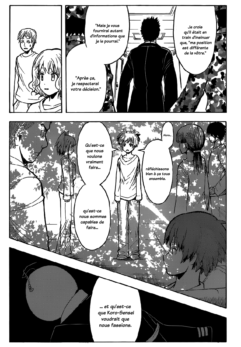 Lecture en ligne Assassination Classroom 166 page 18