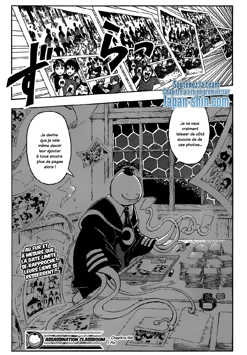 lecture en ligne Assassination Classroom 166 page 20