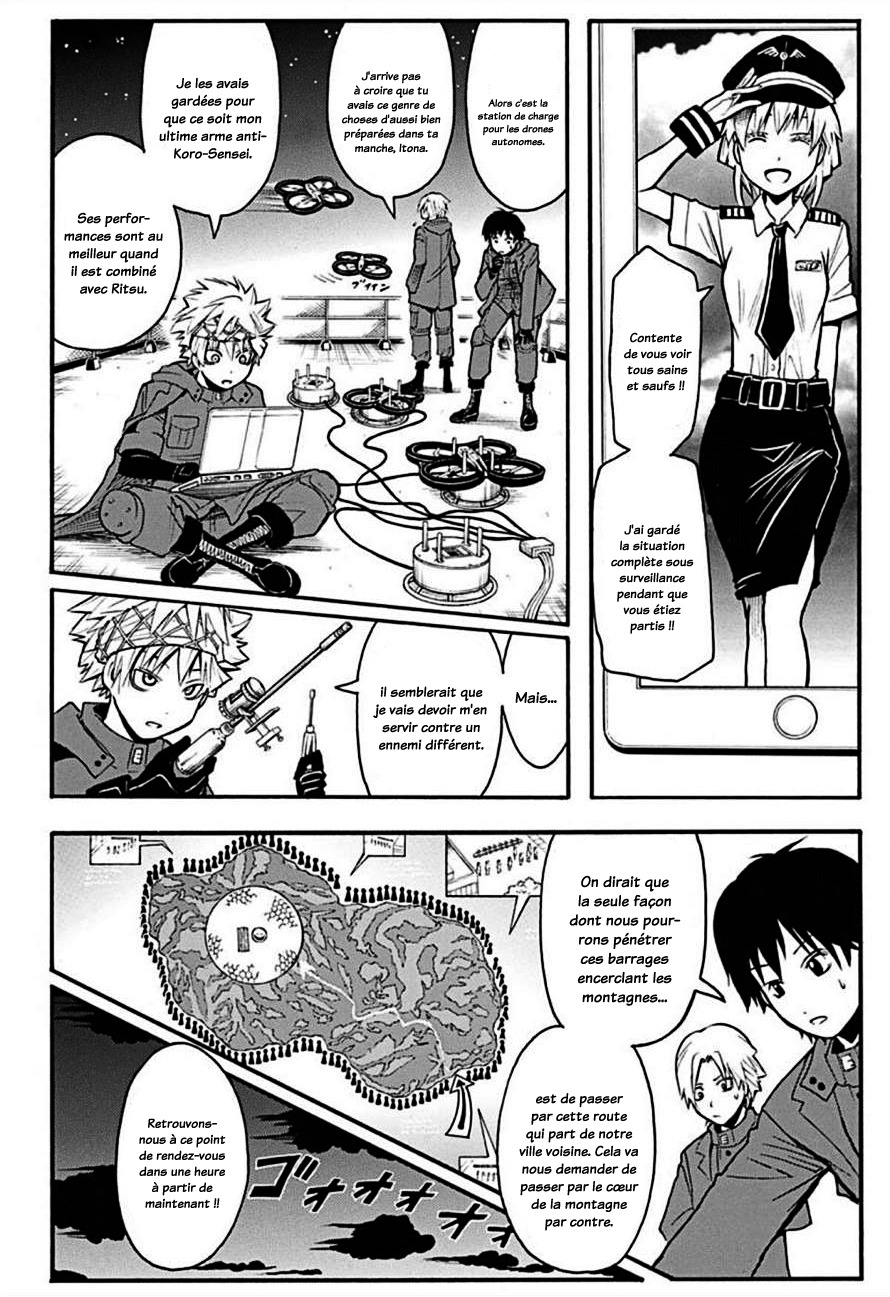 Lecture en ligne Assassination Classroom 167 page 16