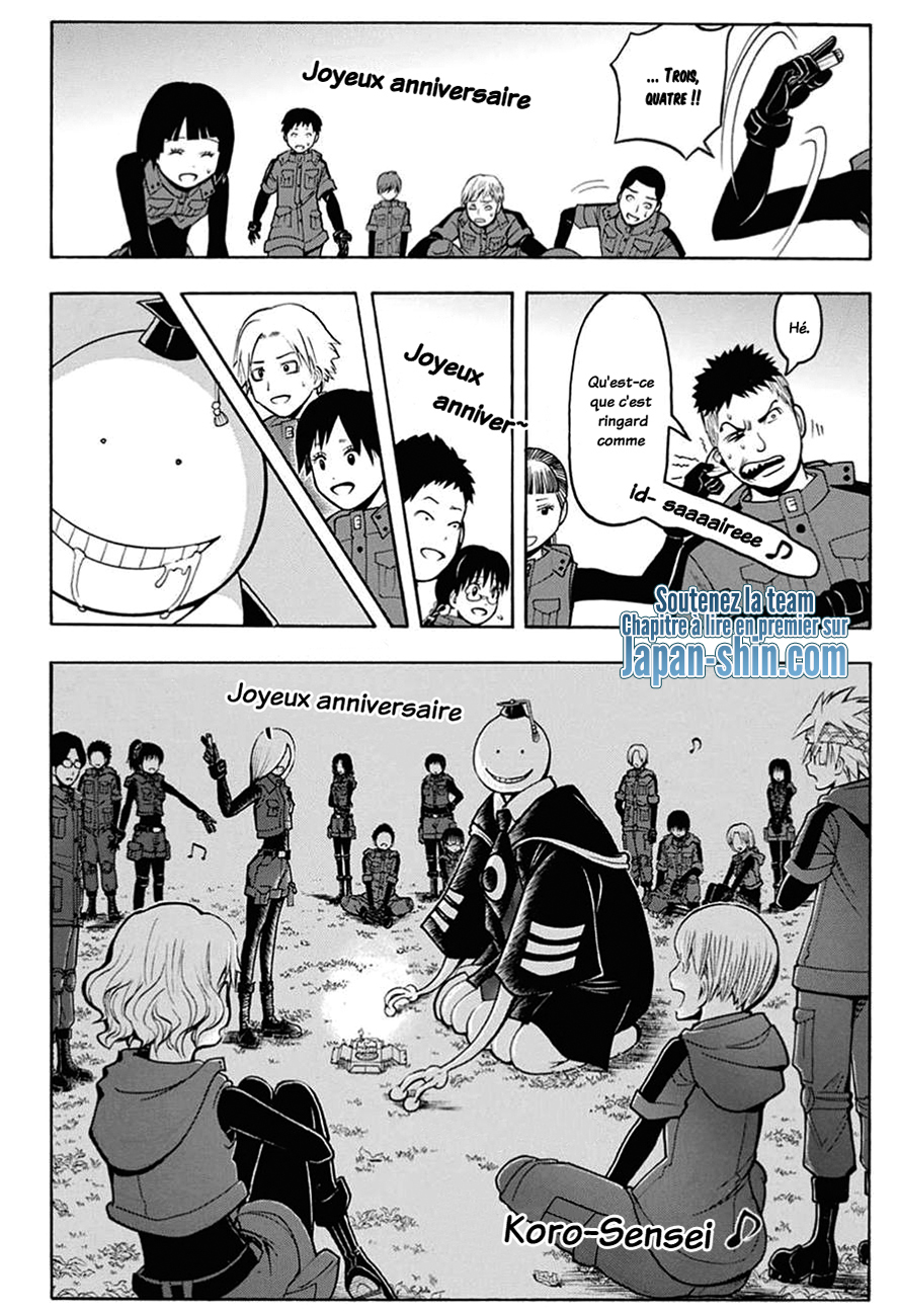 Lecture en ligne Assassination Classroom 170 page 14