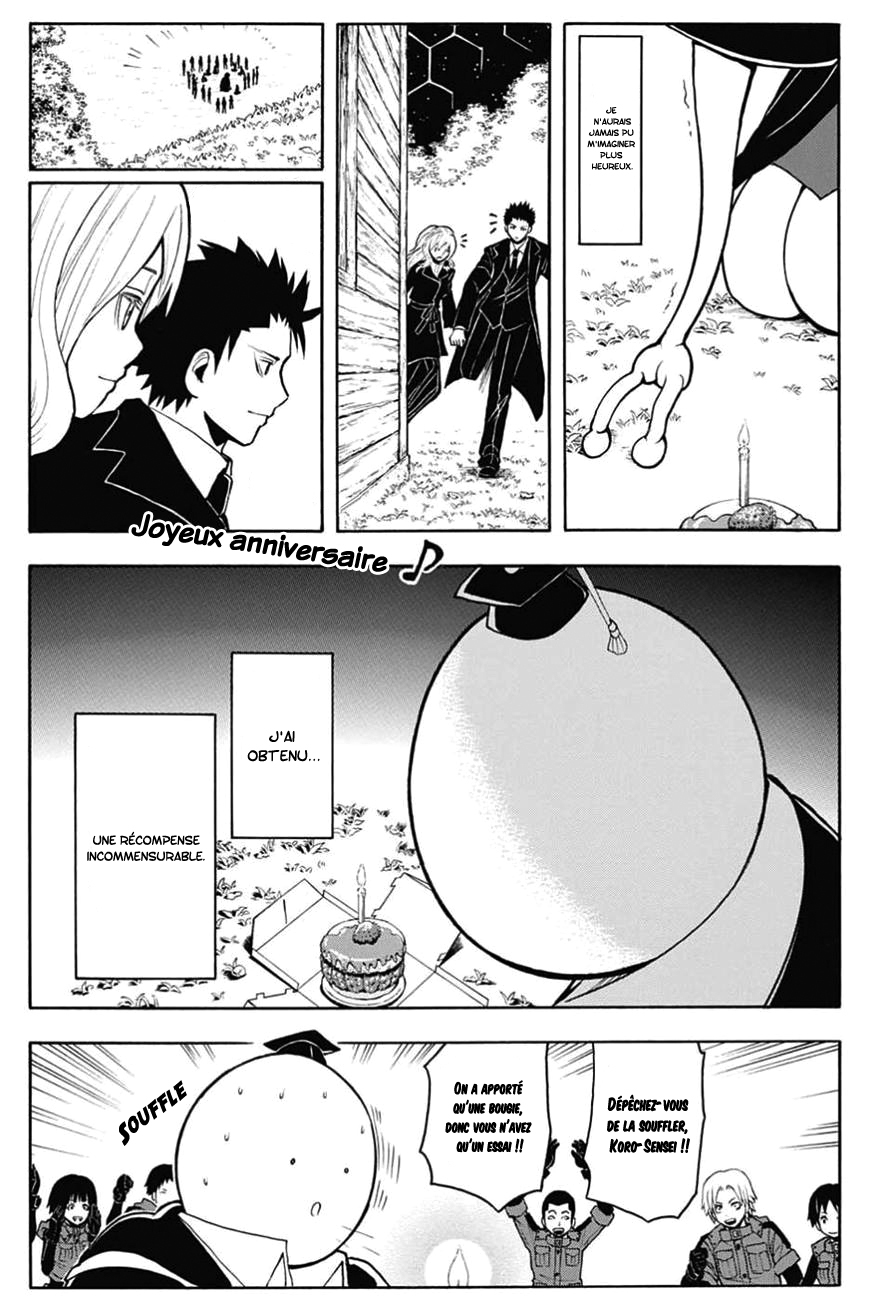 Lecture en ligne Assassination Classroom 170 page 15