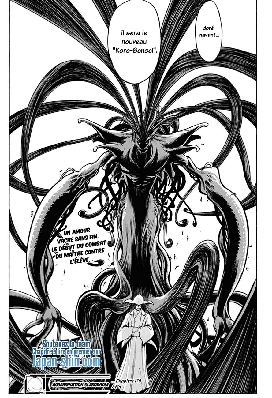 lecture en ligne Assassination Classroom 170 page 19
