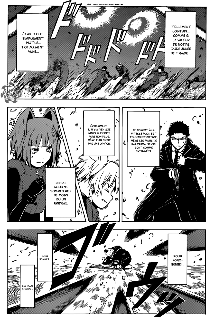 Lecture en ligne Assassination Classroom 172 page 12
