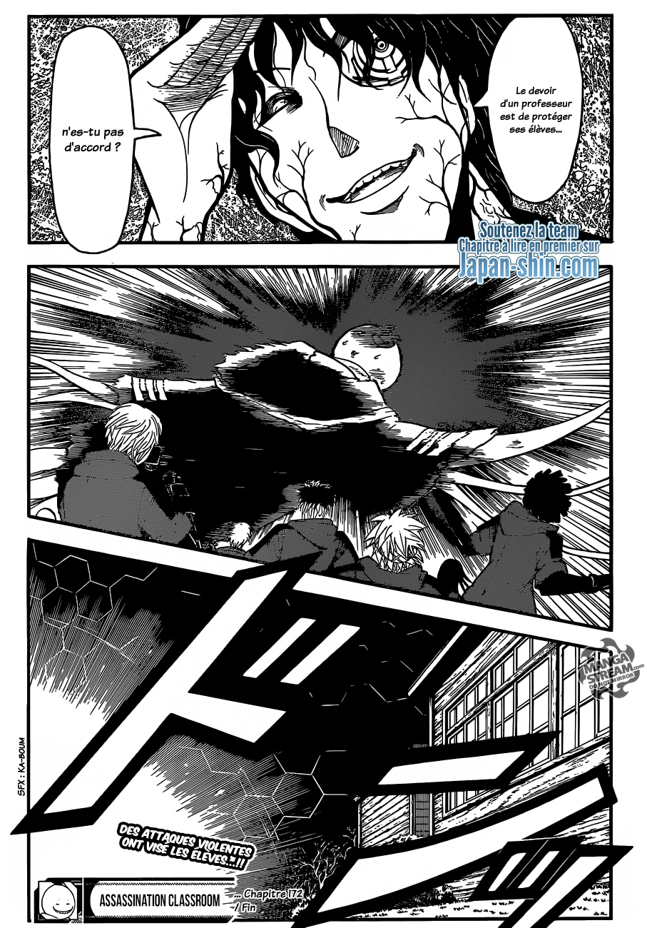 lecture en ligne Assassination Classroom 172 page 20