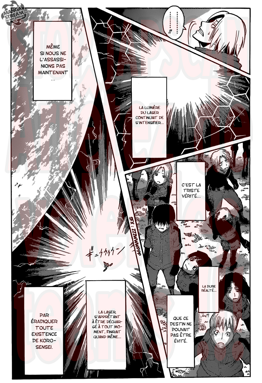 Lecture en ligne Assassination Classroom 176 page 9