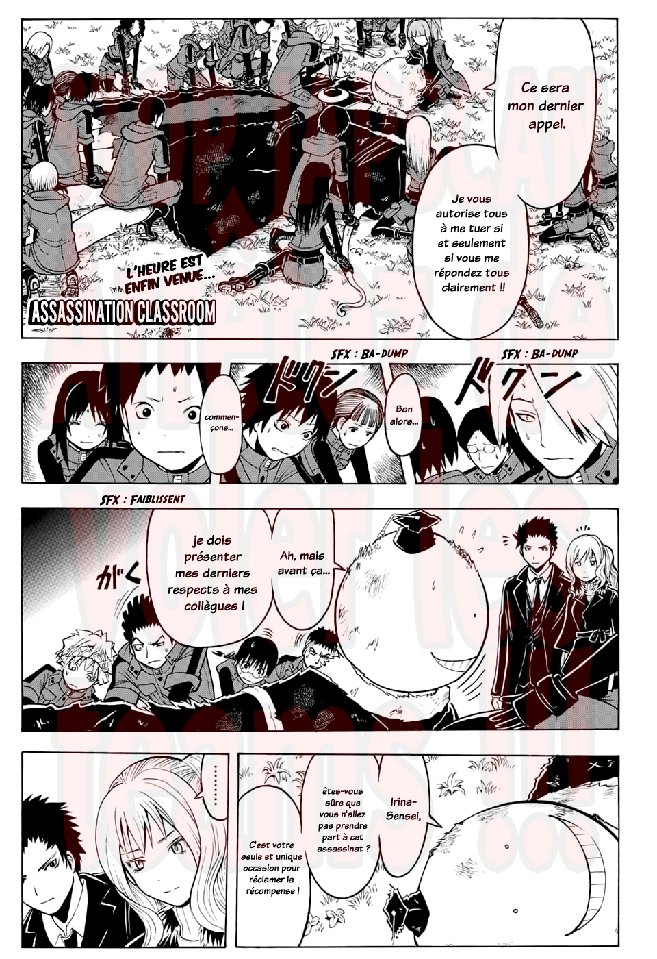 Lecture en ligne Assassination Classroom 177 page 2