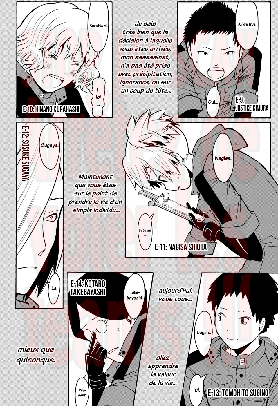 Lecture en ligne Assassination Classroom 177 page 7