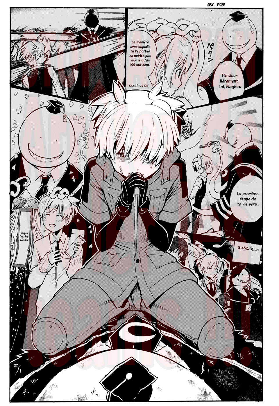 Lecture en ligne Assassination Classroom 177 page 16