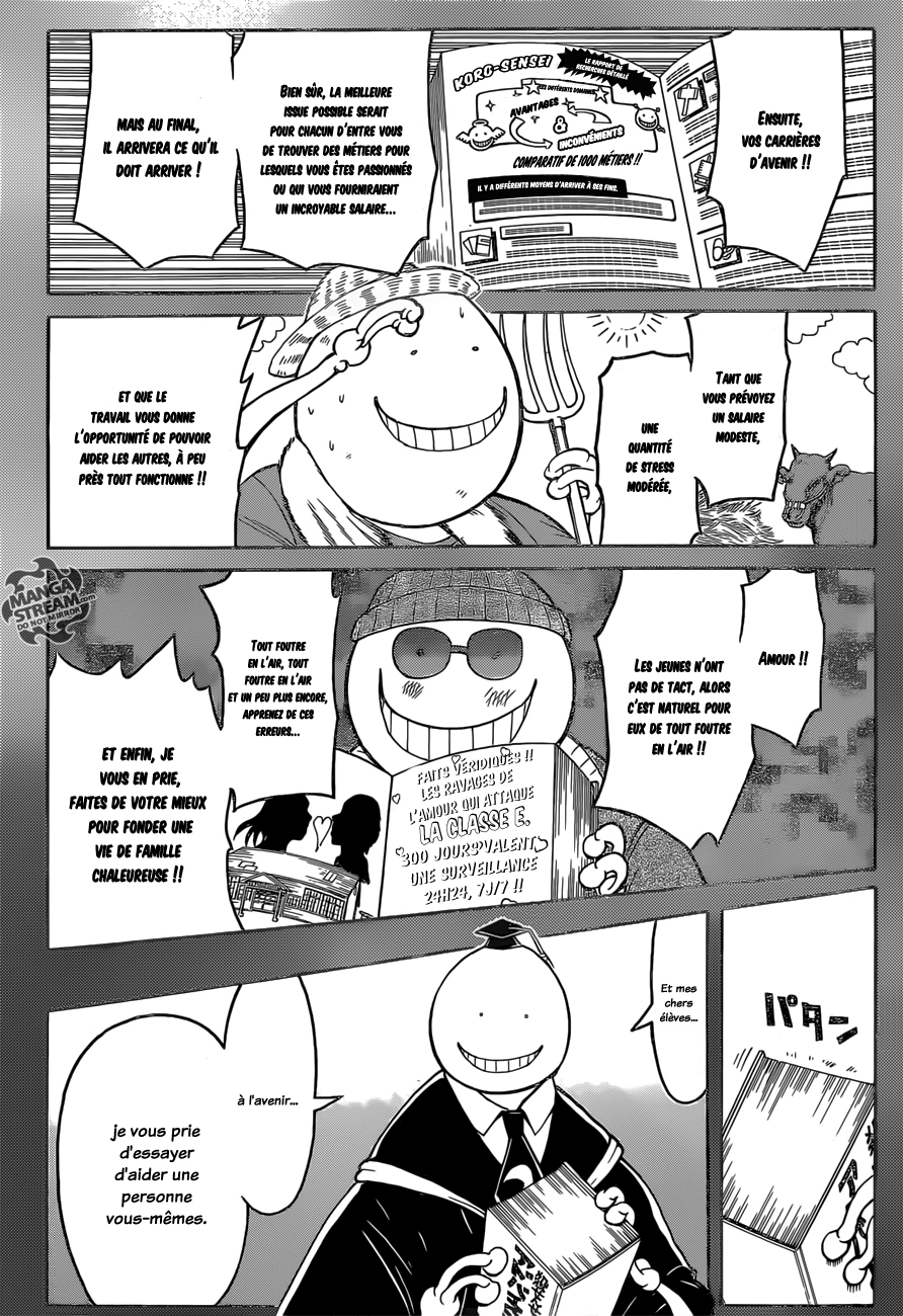 Lecture en ligne Assassination Classroom 178 page 3