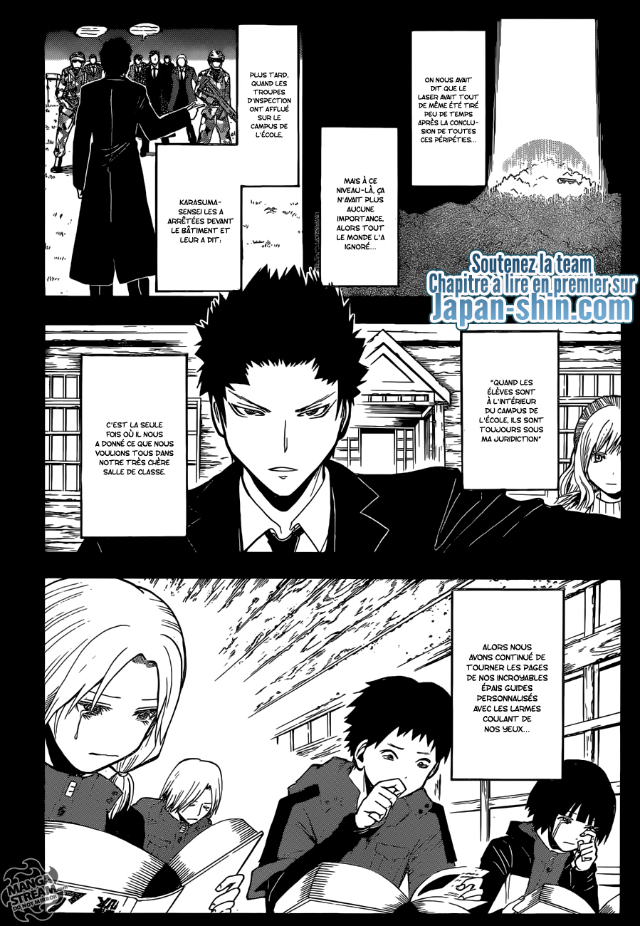 Lecture en ligne Assassination Classroom 178 page 7