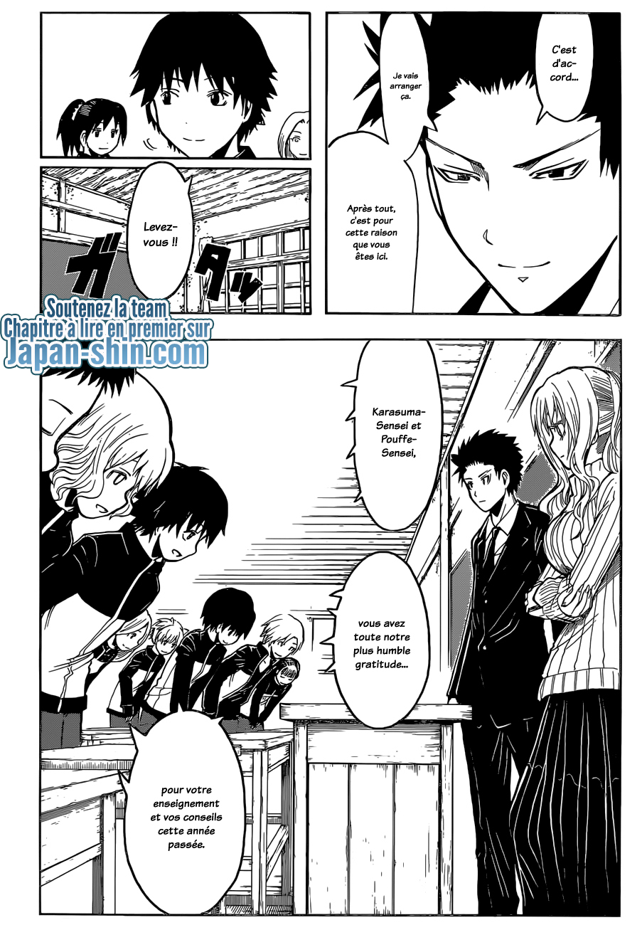 Lecture en ligne Assassination Classroom 178 page 11